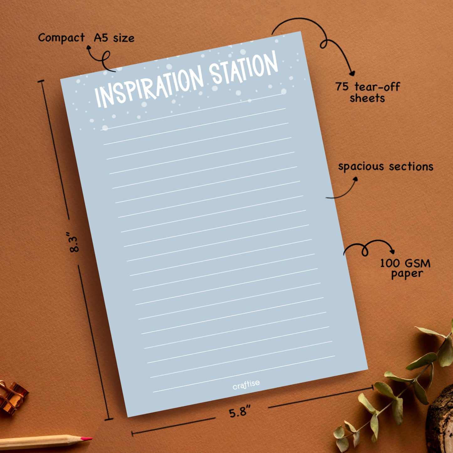 Inspiration Station Notepad