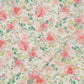 White Rose Print Cotton Fabric (1 Mtr)