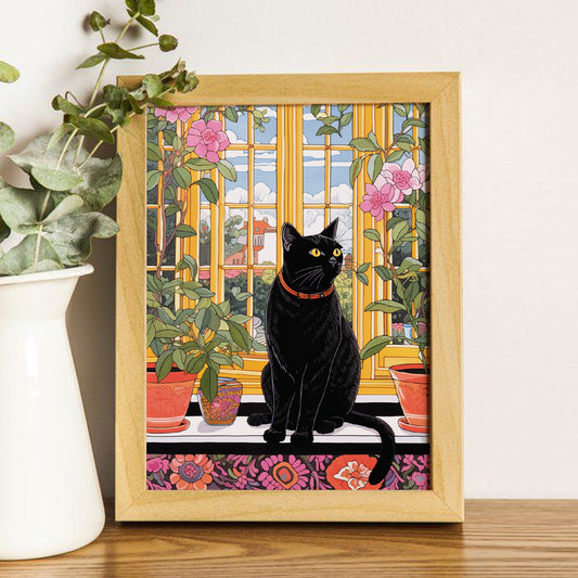 Gilded Cat Haven Print