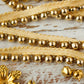 Gold Beaded Piping Trim for Clothing (3 Mtrs)