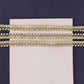 Pale Gold Zari Trim with Pearls (3 Mtrs)