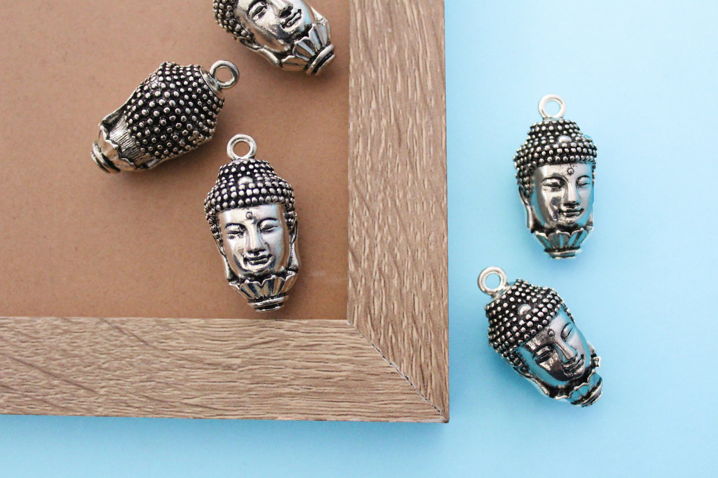 Lord Buddha Silver Pendant (1 piece)