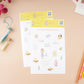 Bookworm Sticker Pack for Planners