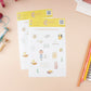 Bookworm Sticker Pack for Planners