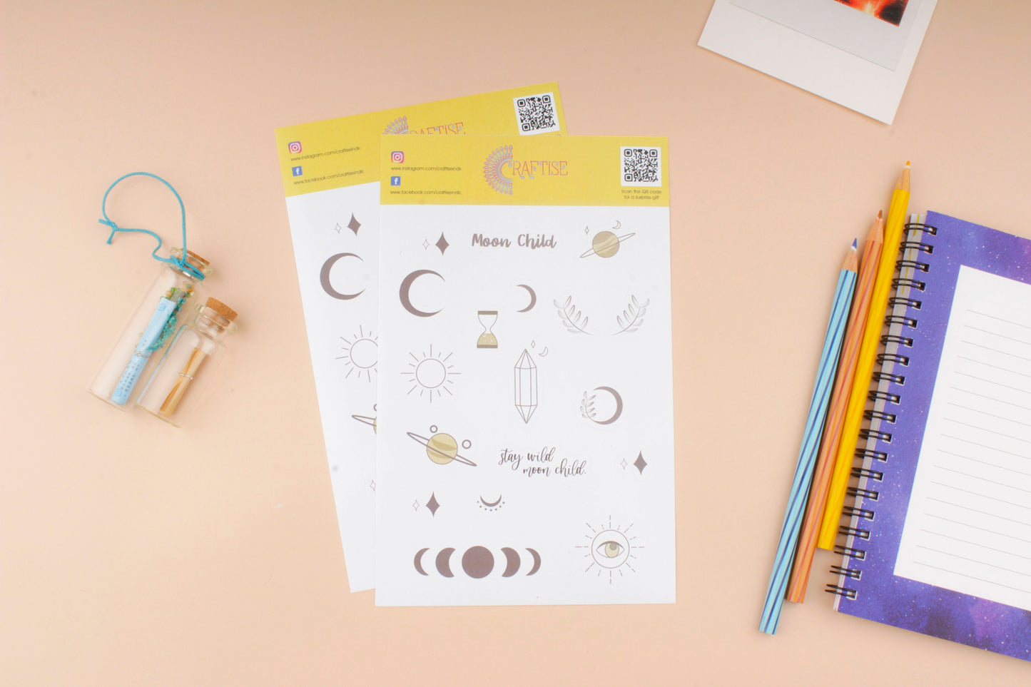 Moon Child Sticker Pack for Planners