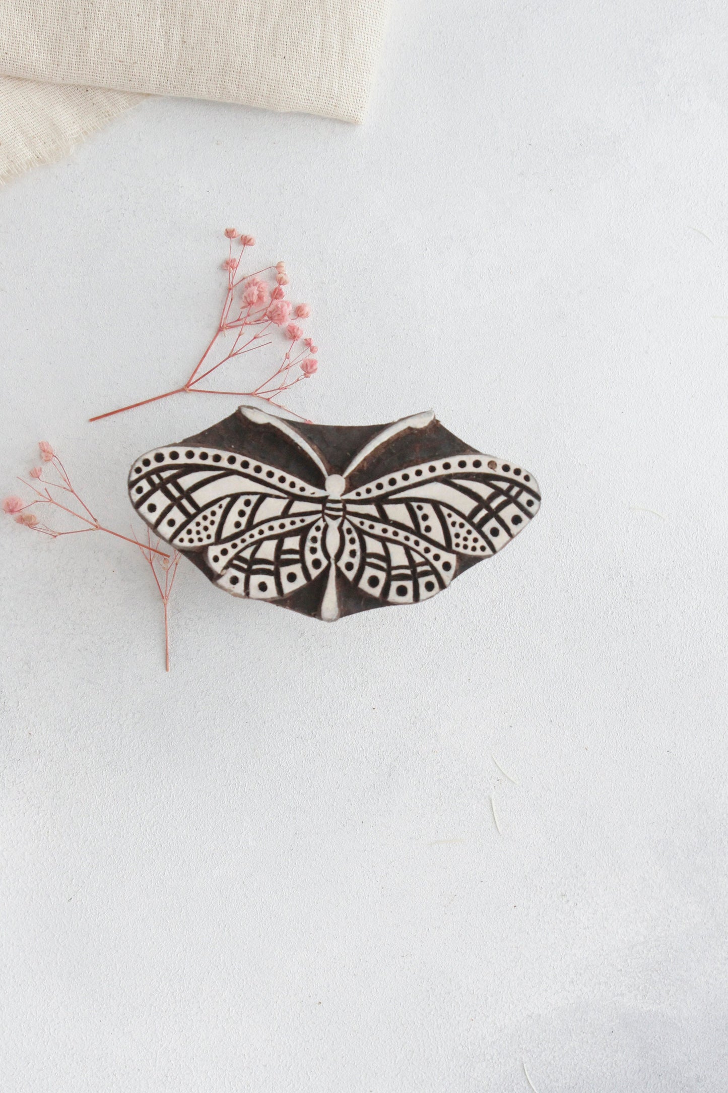 Butterfly Wooden Printing Block (1 piece)