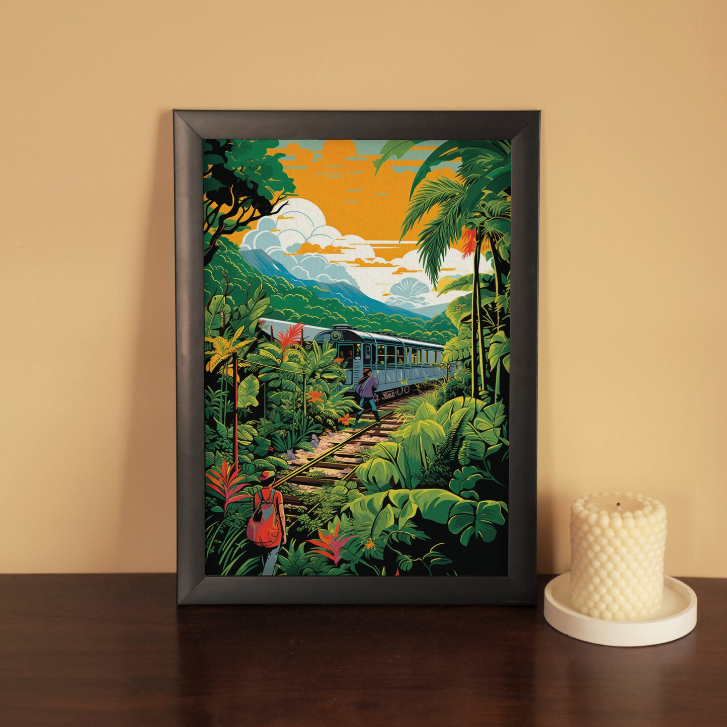 Railway to Paradise Print