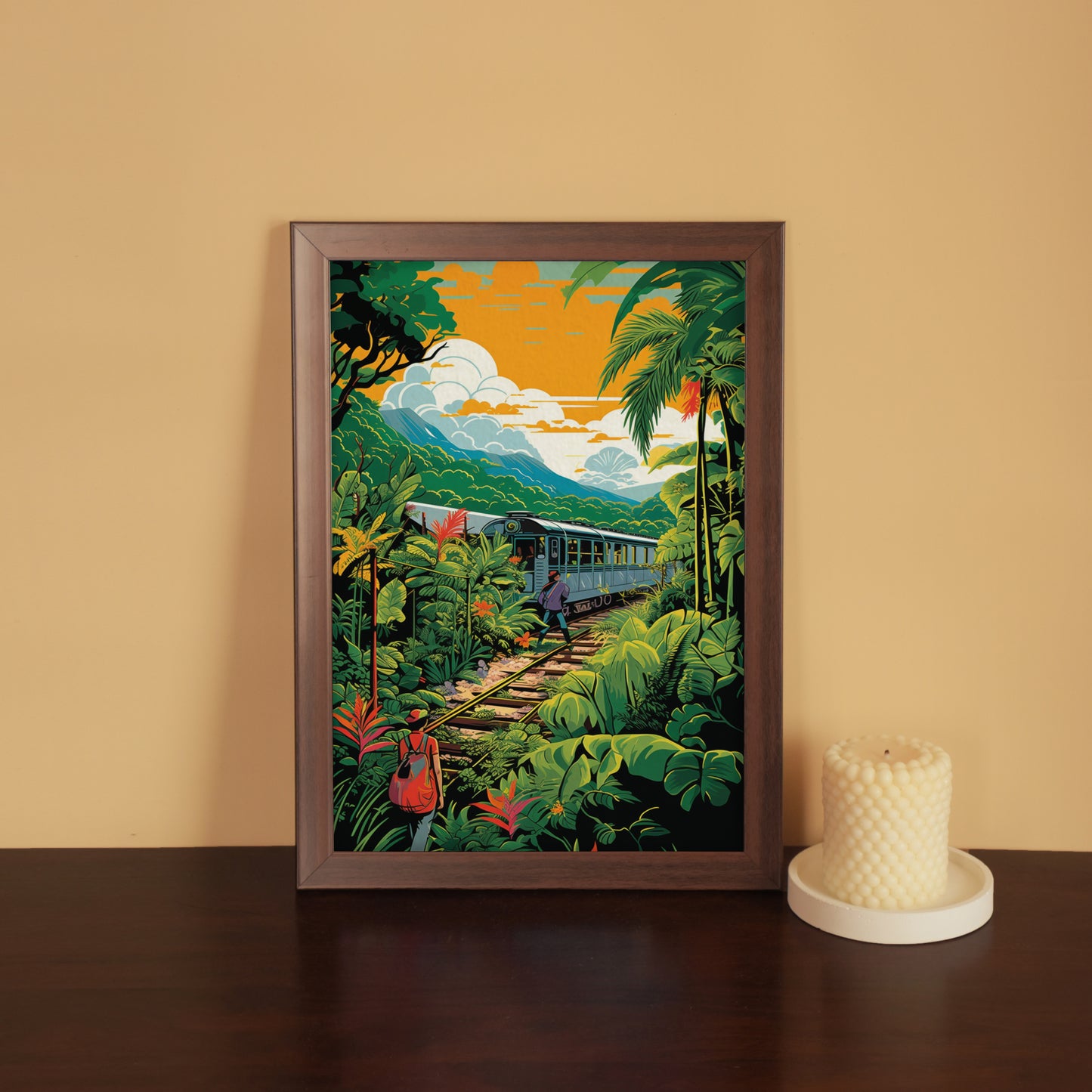 Railway to Paradise Print