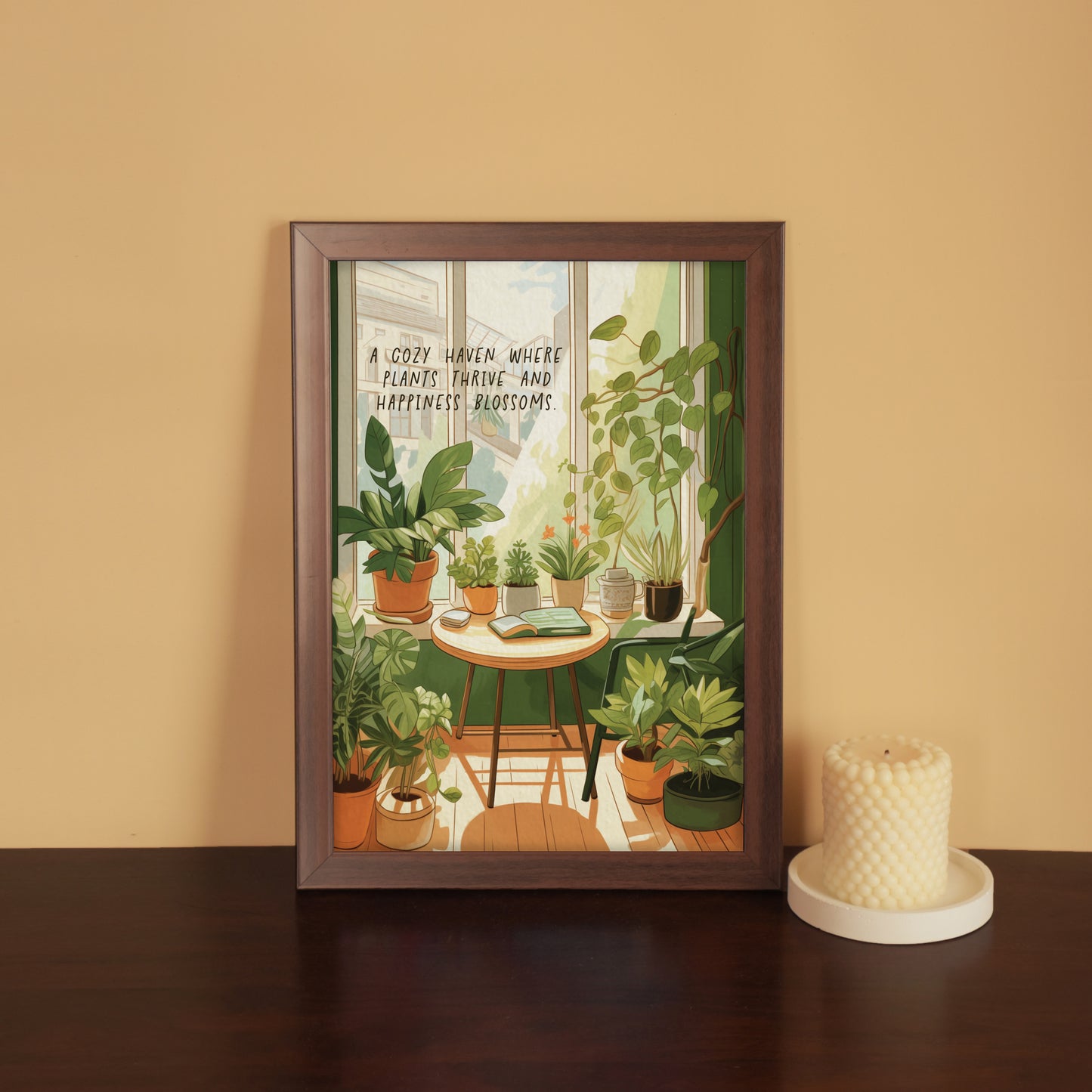 Leafy Nook Print