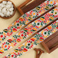 White Floral Embroidered Trim (9 Mtrs)