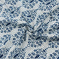 Pure Cotton Indigo Hand Block Print Fabric (1 Mtr)