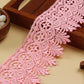 Pink Scalloped GPO Lace Trim (3 Mtrs)