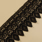 Black Scalloped GPO Lace Trim (5 Mtrs)