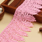 Pink Scalloped GPO Lace Trim (5 Mtrs)