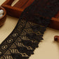 Black Scalloped GPO Lace Trim (5 Mtrs)