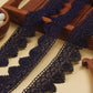 Blue Scalloped GPO Lace Trim (5 Mtrs)