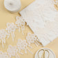 White Scalloped Floral Crochet Lace Trim (3 Mtrs)