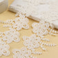 White Scalloped Floral Crochet Lace Trim (3 Mtrs)