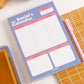 The Social's Calendar Notepad