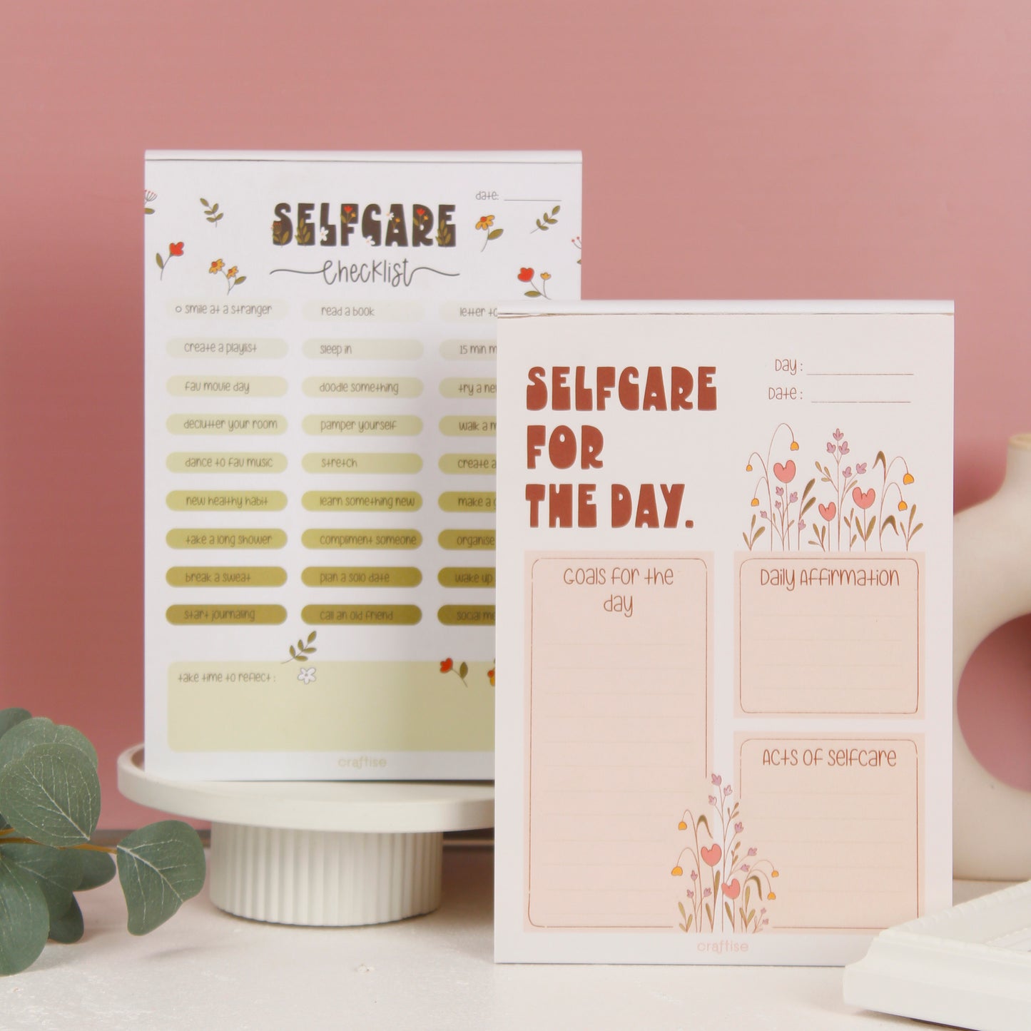 Self Care Essentials Notepads