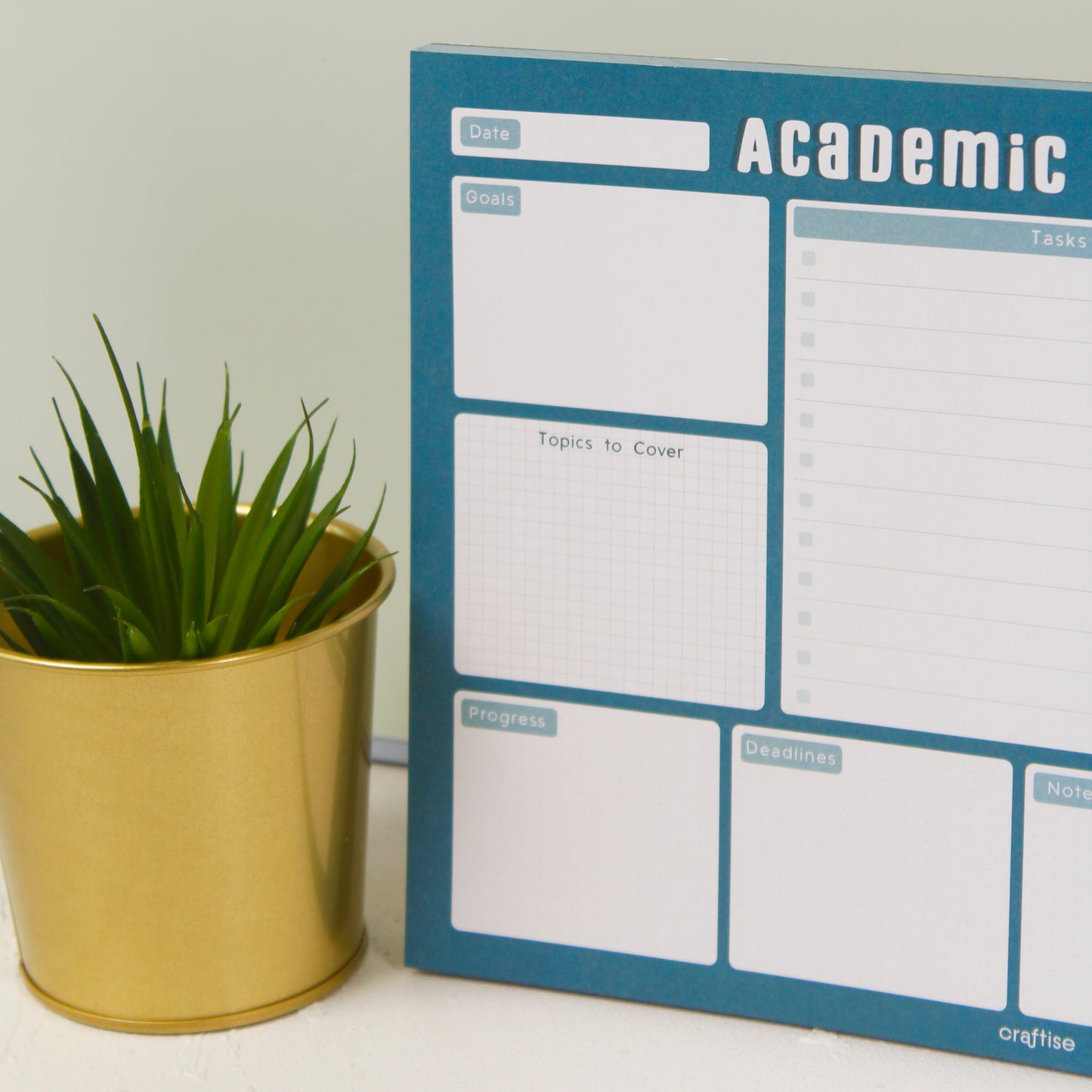 Academic Planner Notepad