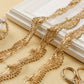 Pale Gold Beaded Trim (9 Mtrs)