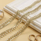 Pale Gold Zari Trim with Pearls (3 Mtrs)