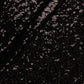 Black Sequin Georgette Fabric (1 Mtr)