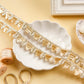 Gold Scalloped Sequin Trim (9 Mtrs)