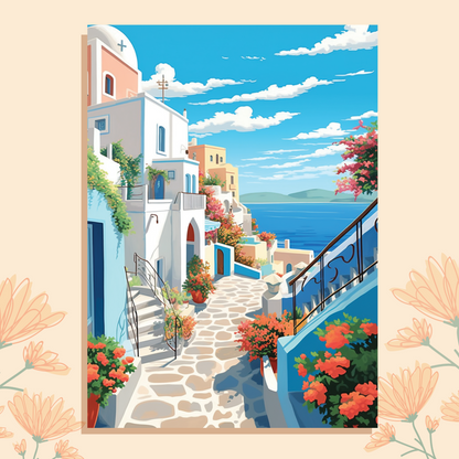 Grecian Dreamscapes Print