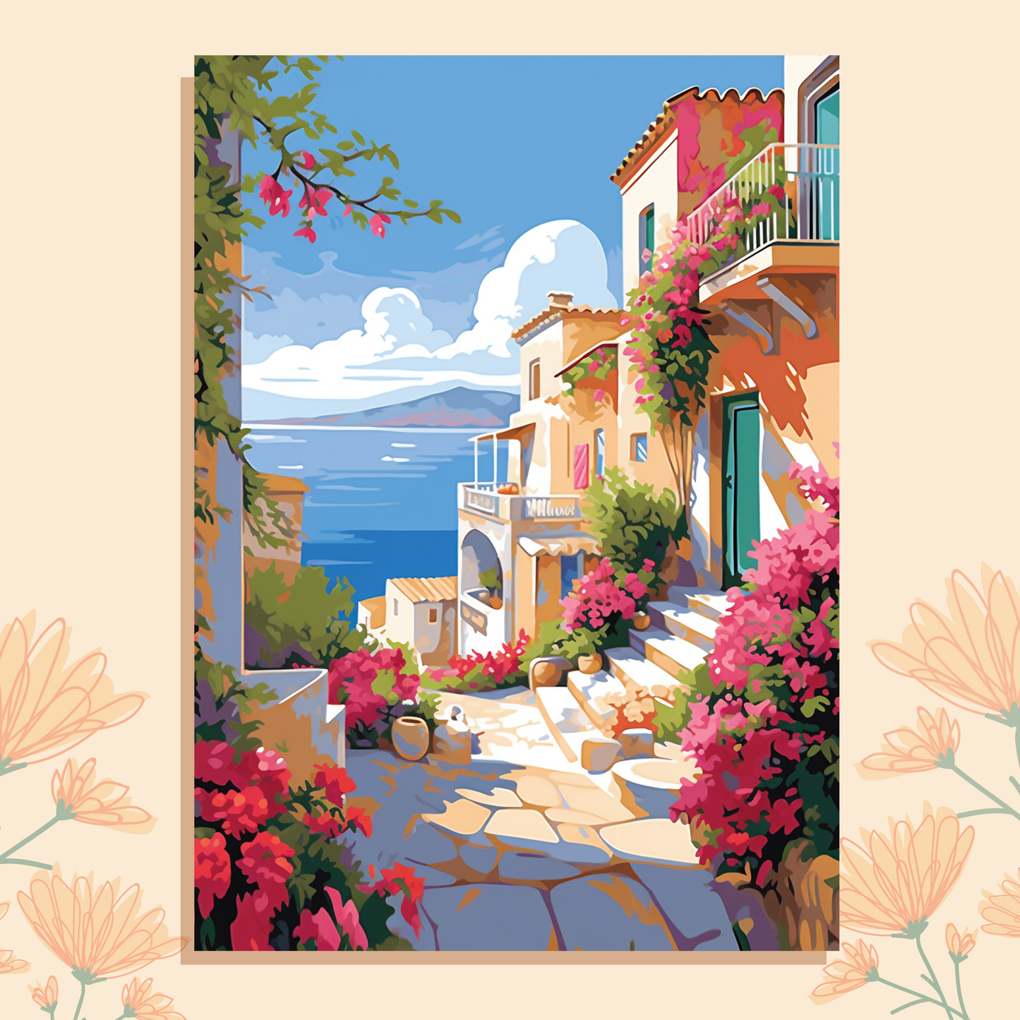 Grecian Panorama Print