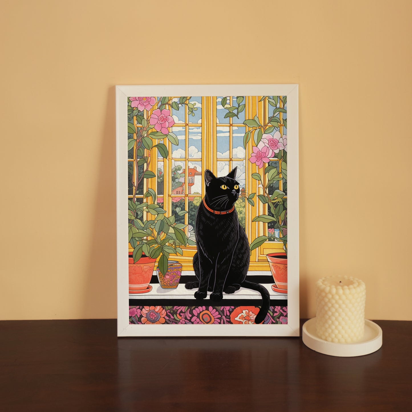 Gilded Cat Haven Print