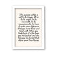 Personalized Handwritten Quote Print