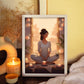 Candlelit Serenity Print