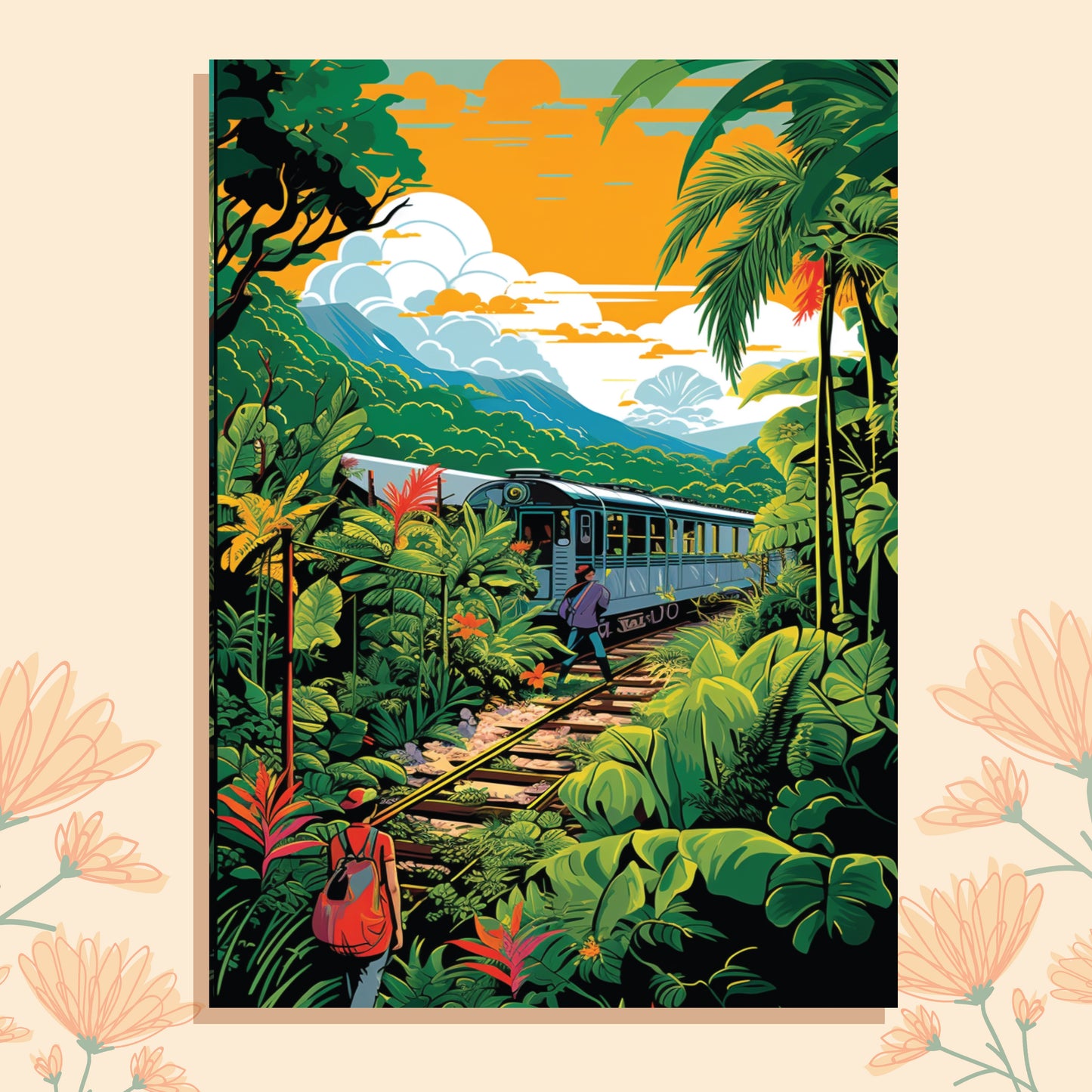 Railway to Paradise Print