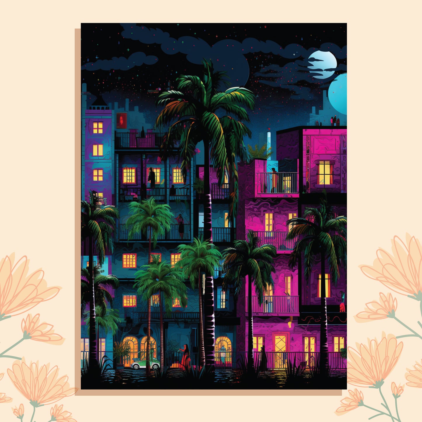 Tropical Twilight Print