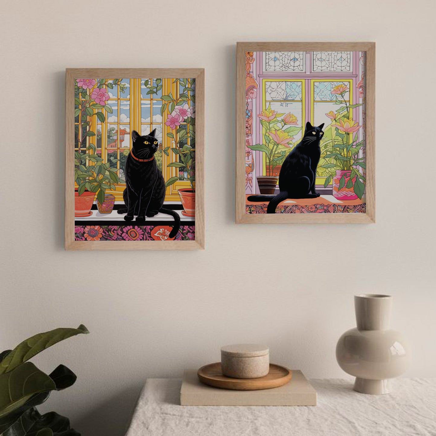 Gilded Cat Haven Print