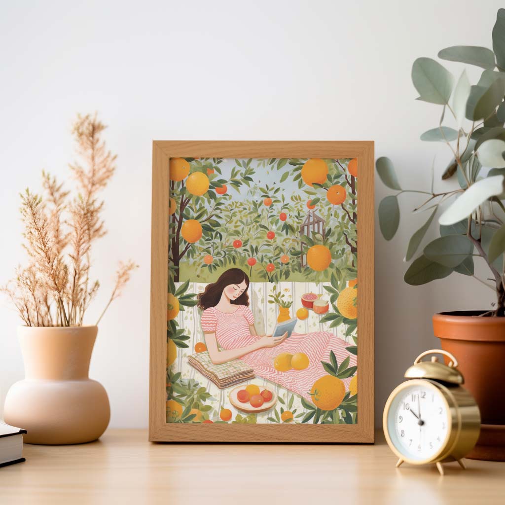 Mandarin Muse Print