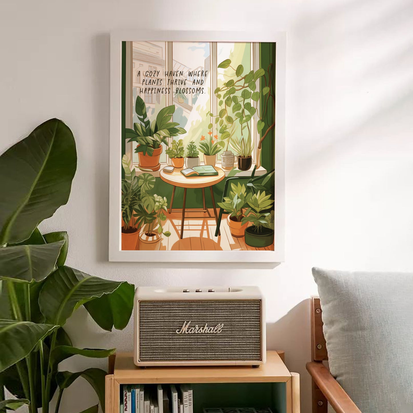 Leafy Nook Print